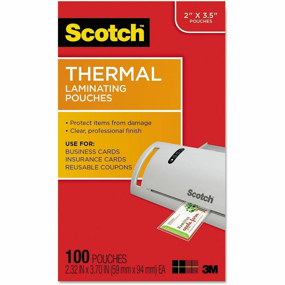 Scotch Thermal Laminating Pouches - TP5851100