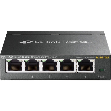 TP-LINK TL-SG105E - 5-Port Gigabit Easy Smart Switch - Limited Lifetime Protection - TL-SG105E