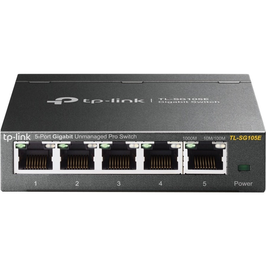 TP-LINK TL-SG105E - 5-Port Gigabit Easy Smart Switch - Limited Lifetime Protection - TL-SG105E
