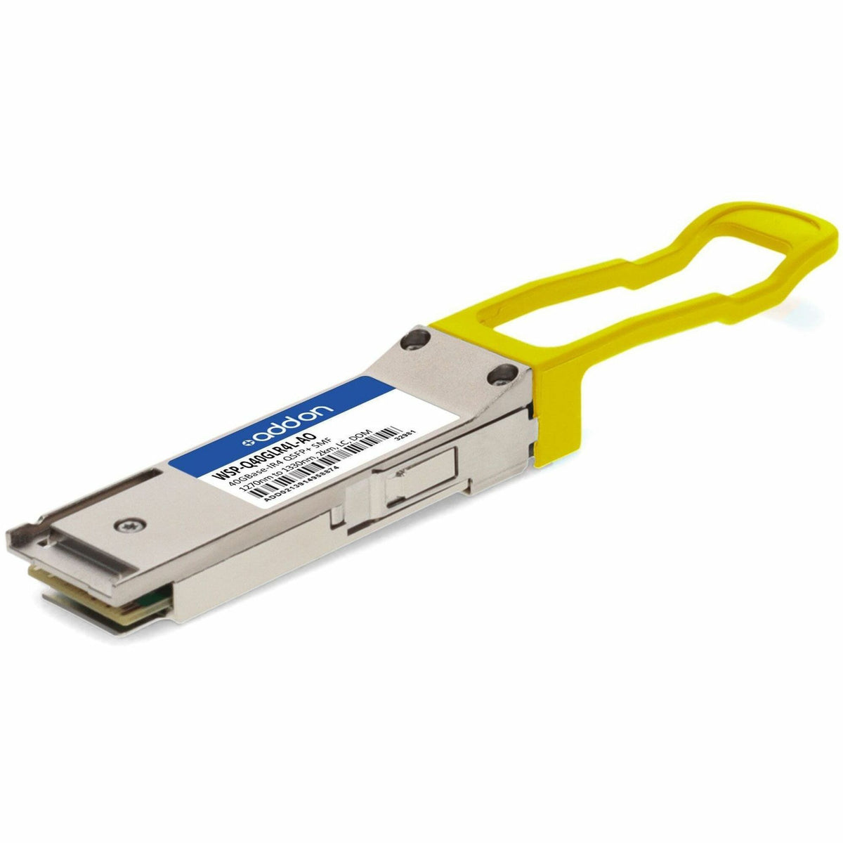 AddOn Cisco&reg; WSP-Q40GLR4L Compatible TAA 40GBase-IR4 QSFP+ Transceiver (SMF, 1270nm to 1330nm, 2km, LC, DOM) - WSP-Q40GLR4L-AO