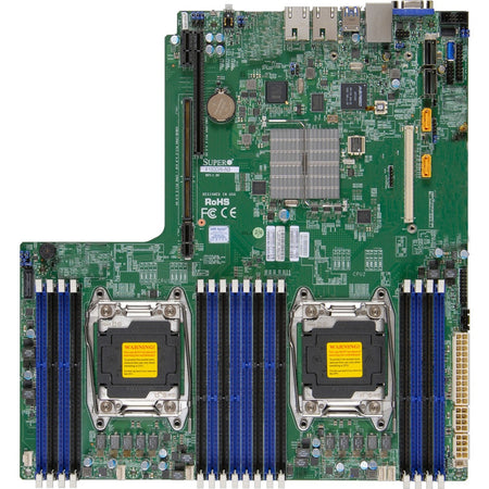 Supermicro X10DDW-i Server Motherboard - Intel C612 Chipset - Socket LGA 2011-v3 - Proprietary Form Factor - MBD-X10DDW-I-O