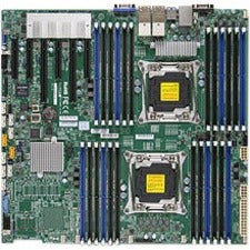 Supermicro X10DRi-T4+ Server Motherboard - Intel C612 Chipset - Socket LGA 2011-v3 - Enhanced Extended ATX - MBD-X10DRI-T4+-O