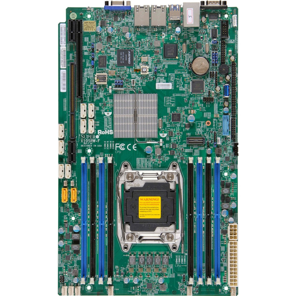 Supermicro X10SRW-F Server Motherboard - Intel C612 Chipset - Socket LGA 2011-v3 - Proprietary Form Factor - MBD-X10SRW-F-O