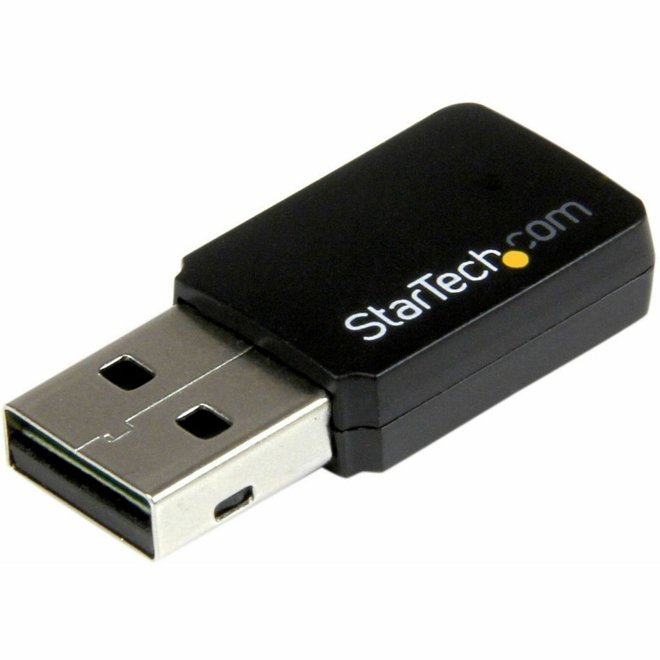 StarTech.com USB 2.0 AC600 Mini Dual Band Wireless-AC Network Adapter - 1T1R 802.11ac WiFi Adapter - USB433WACDB
