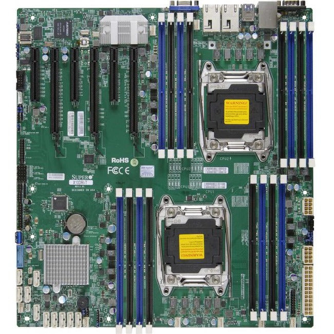 Supermicro X10DRi Server Motherboard - Intel C612 Chipset - Socket LGA 2011-v3 - Extended ATX - MBD-X10DRI-B