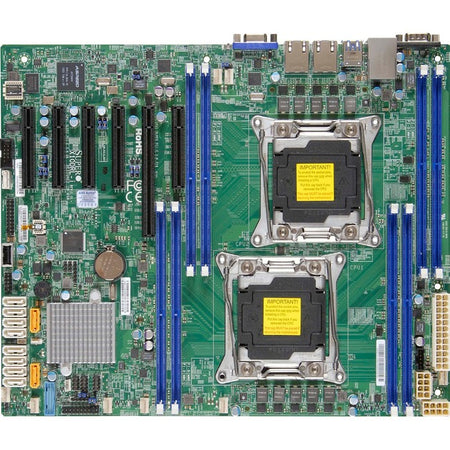 Supermicro X10DRL-i Server Motherboard - Intel C612 Chipset - Socket LGA 2011-v3 - ATX - MBD-X10DRL-I-B