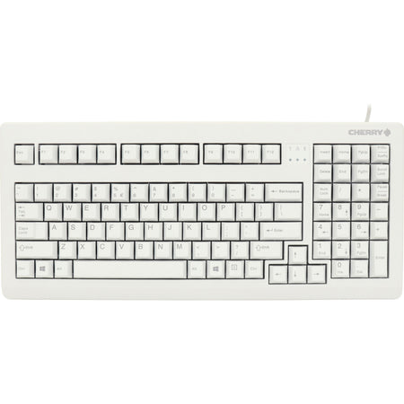 CHERRY G80-1800 Light Gray Wired Mechanical Keyboard - G80-1800LPCEU-0