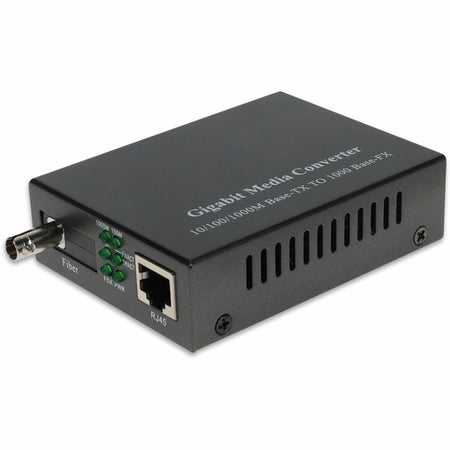 AddOn 10/100/10/100/1000Base-TX(RJ-45) to 1000Base-BXD(ST) BiDi SMF 1550nmTX/1490nmRX 60km Media Converter - ADD-GMC-BX-6DST