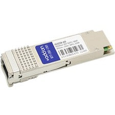 AddOn HP JG325B Compatible TAA Compliant 40GBase-SR4 QSFP+ Transceiver (MMF, 850nm, 150m, MPO, DOM) - JG325B-AO