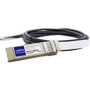 Brocade (Formerly) 1G-SFP-TWX-0501 Compatible TAA Compliant 1000Base-CU SFP to SFP Direct Attach Cable (Active Twinax, 5m) - 1G-SFP-TWX-0501-AO