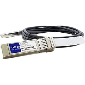 AddOn Tyco 2127931-1 Compatible TAA Compliant 10GBase-CU SFP+ to SFP+ Direct Attach Cable (Passive Twinax, 0.5m) - 2127931-1-AO