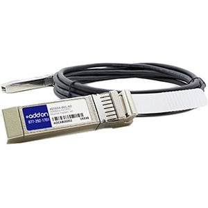 AddOn HP 487654-001 Compatible TAA Compliant 10GBase-CU SFP+ to SFP+ Direct Attach Cable (Passive Twinax, 1m) - 487654-001-AO