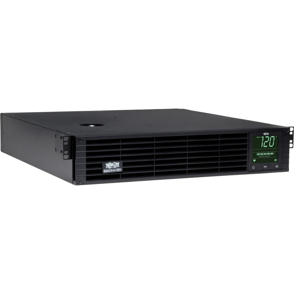 Tripp Lite by Eaton UPS TAA SmartPro 120V 3kVA 2.25kW Line-Interactive Sine Wave UPS 2U Extended Run Network Card Options LCD USB DB9 - SM3000RM2UTAA