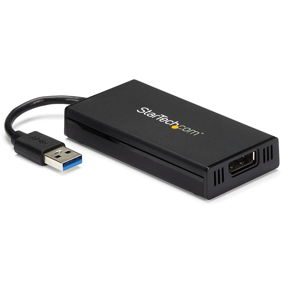 StarTech.com USB 3.0 to 4K DisplayPort External Multi Monitor Video Graphics Adapter - DisplayLink Certified - Ultra HD 4K - USB32DP4K