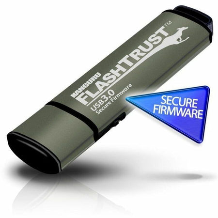 Kanguru FlashTrust USB3.0 Flash Drive with Digitally Signed Secure Firmware - WP-KFT3-128G