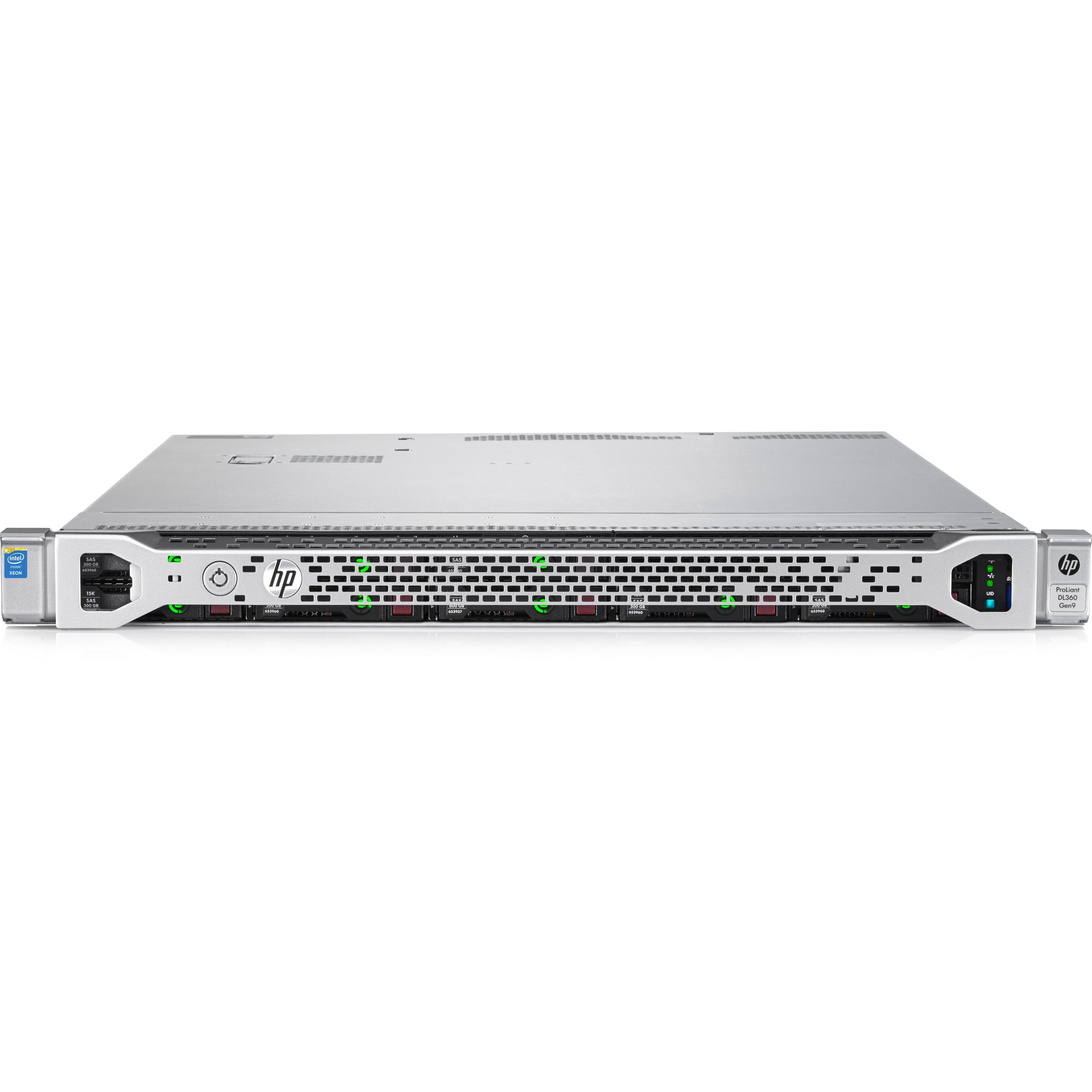 HPE ProLiant DL360 G9 1U Rack Server - 1 x Intel Xeon E5-2690 v3 2.60 GHz - 32 GB RAM - 12Gb/s SAS Controller - 780021-S01