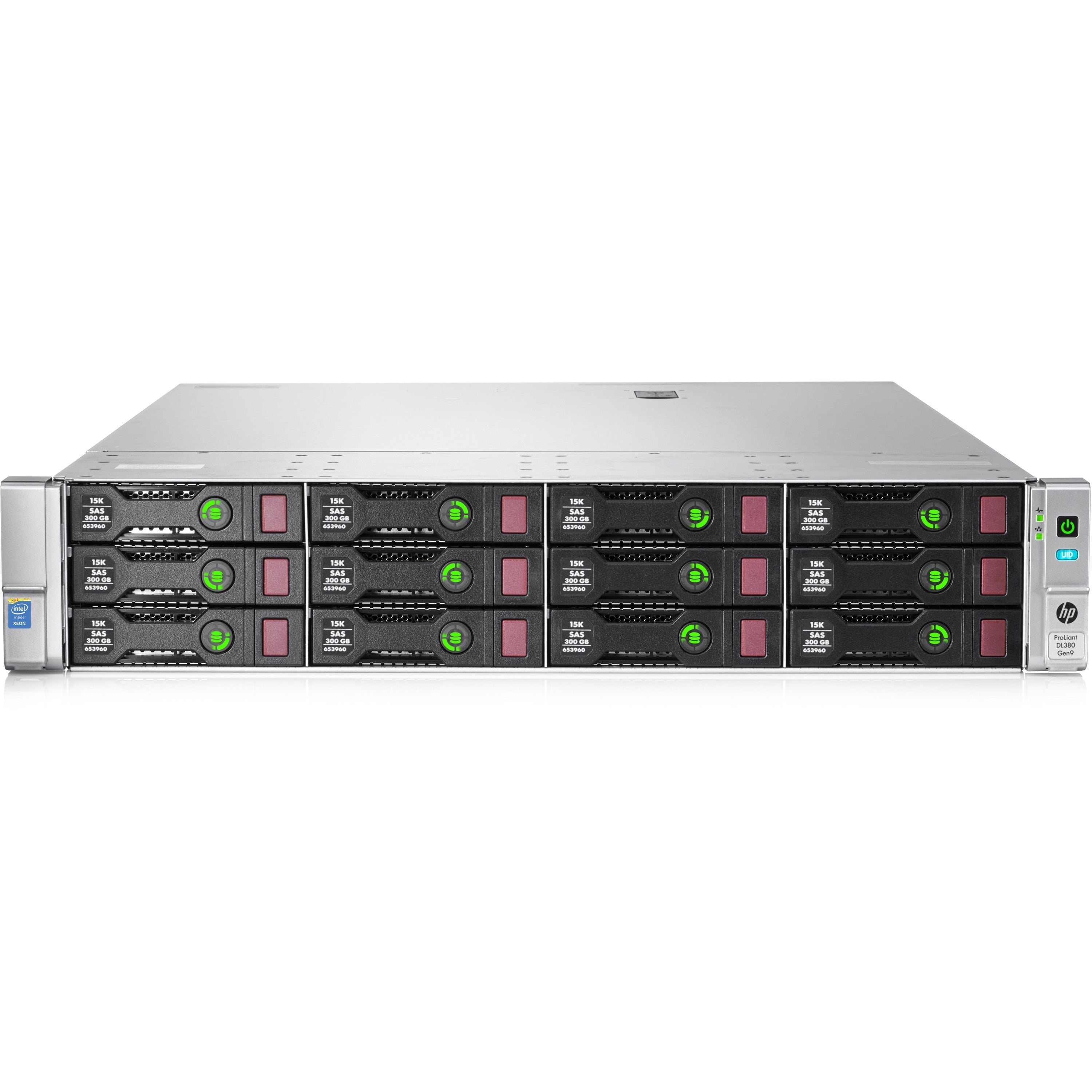 HPE ProLiant DL380 G9 2U Rack Server - 1 x Intel Xeon E5-2620 v3 2.40 GHz - 16 GB RAM - 779559-S01