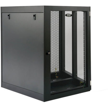 Tripp Lite by Eaton SmartRack 18U Heavy-Duty Low-Profile Server-Depth Side-Mount Wall-Mount Rack Enclosure Cabinet - SRW18UHD