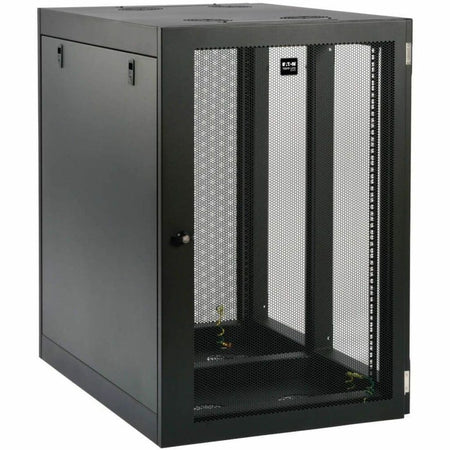 Tripp Lite by Eaton SmartRack 18U Heavy-Duty Low-Profile Server-Depth Side-Mount Wall-Mount Rack Enclosure Cabinet - SRW18UHD