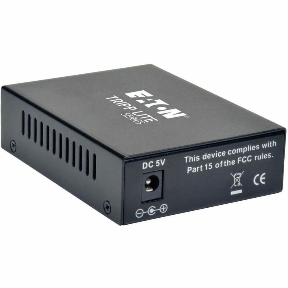 Tripp Lite by Eaton 10/100/1000 LC Multimode Fiber to Ethernet Media Converter 550M 850nm - N785-001-LC-MM