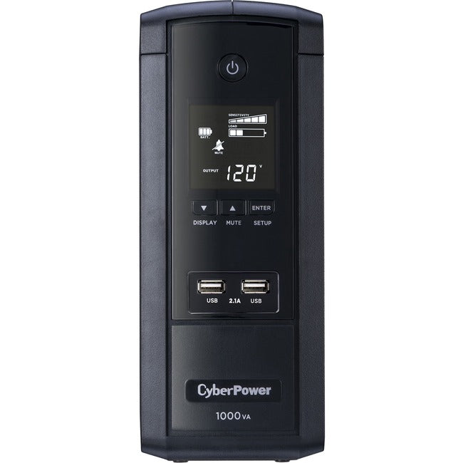 CyberPower BRG1000AVRLCD Intelligent LCD UPS Systems - BRG1000AVRLCD