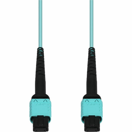 AddOn 1m MPO/UPC to MPO/UPC Aqua OM4 OFNR (Riser-Rated) 12-Strand Fiber Patch Cable - ADD-MPOMPO-1M5OM4