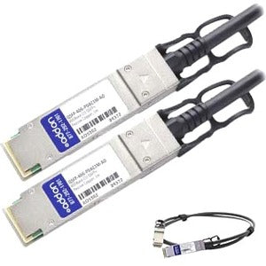 AddOn MSA and TAA Compliant 40GBase-CU QSFP+ to QSFP+ Direct Attach Cable (Passive Twinax, 1m) - QSFP-40G-PDAC1M-AO