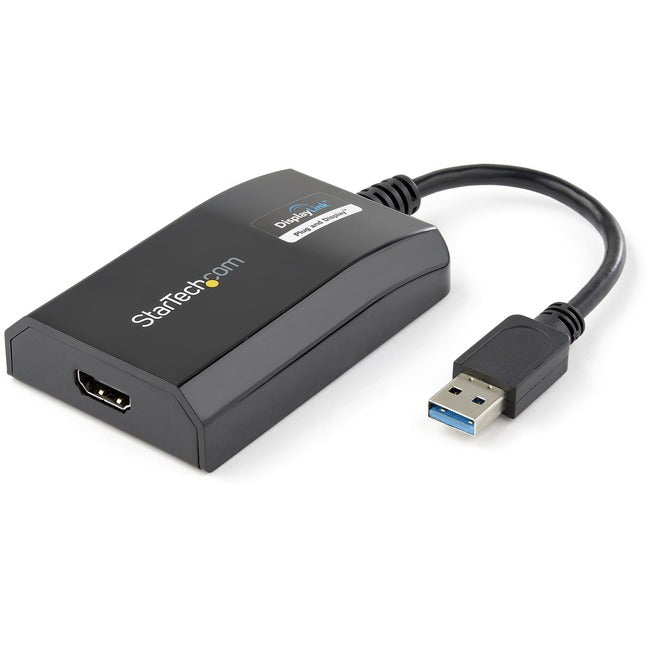 StarTech.com USB 3.0 to HDMI Adapter, DisplayLink Certified, 1920x1200, USB-A to HDMI Display Adapter, External Graphics Card for Mac/PC - USB32HDPRO