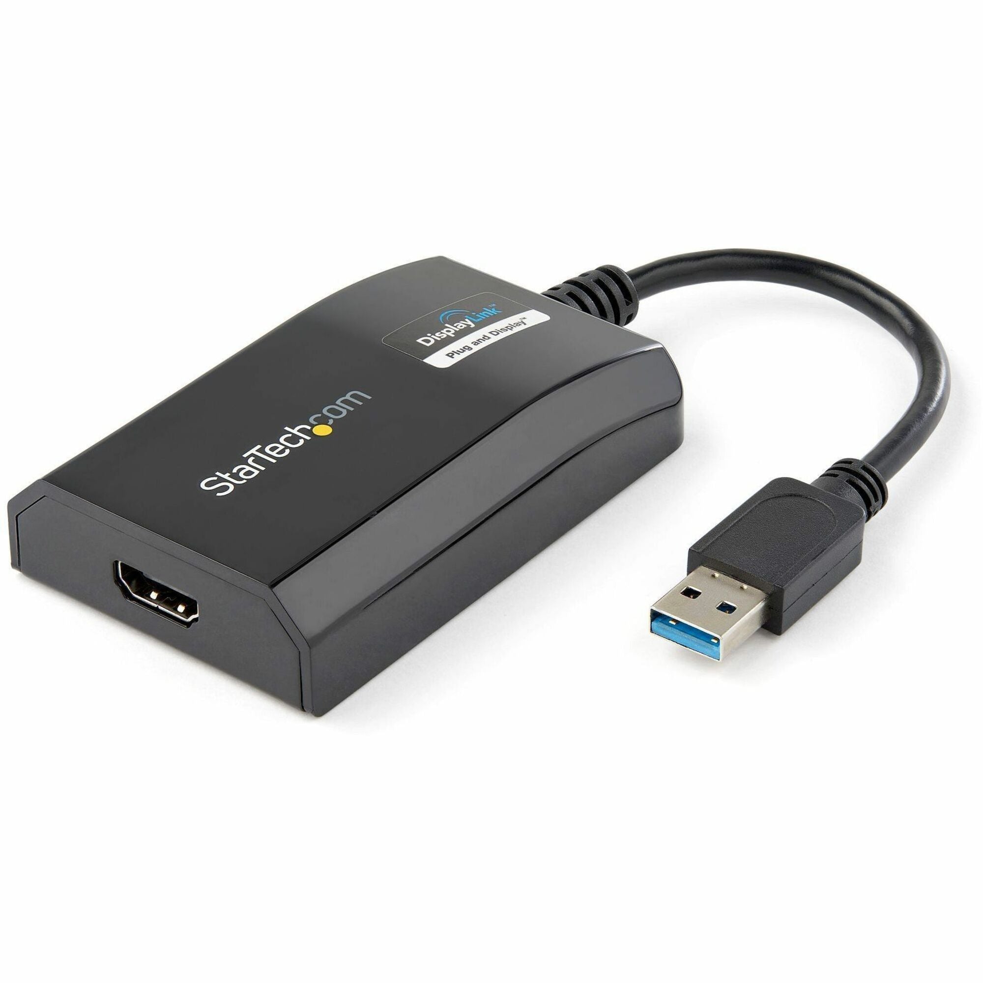 StarTech.com USB 3.0 to HDMI Adapter, DisplayLink Certified, 1920x1200, USB-A to HDMI Display Adapter, External Graphics Card for Mac/PC - USB32HDPRO