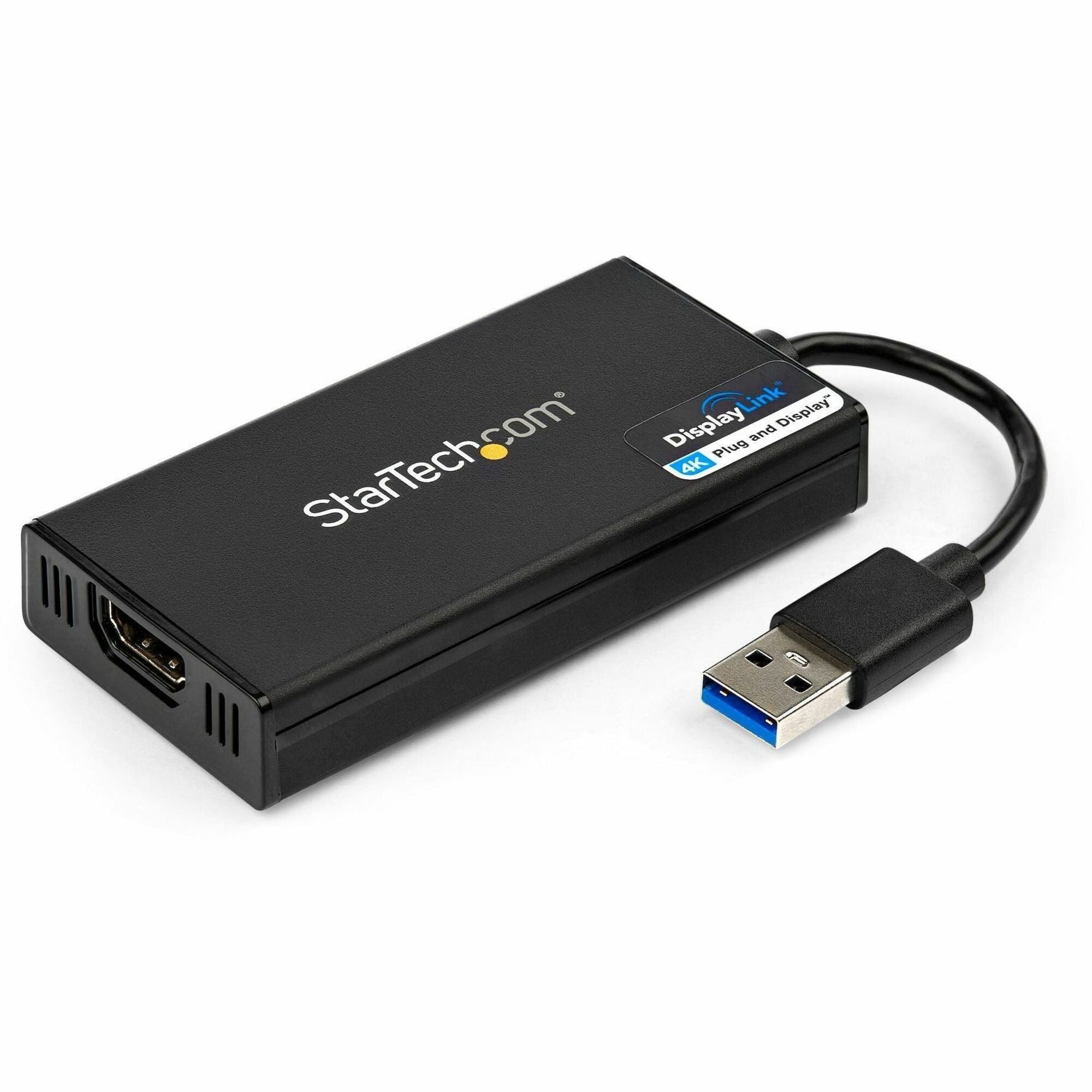 StarTech.com USB 3.0 to HDMI Adapter, 4K 30Hz UHD, USB to HDMI Display Adapter, External Video/Graphics Card for Mac & Windows - USB32HD4K