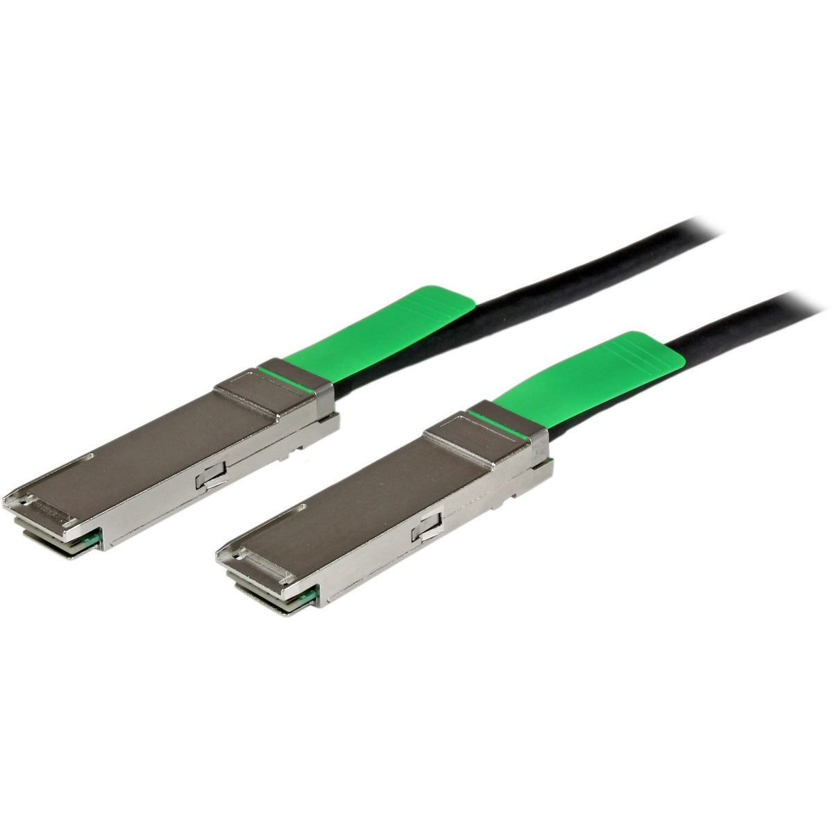 StarTech.com MSA Uncoded Compatible 2m 40G QSFP+ to QSFP+ Direct Attach Cable - 40 GbE QSFP+ Copper DAC 40 Gbps Low Power Passive Twinax - QSFPMM2M