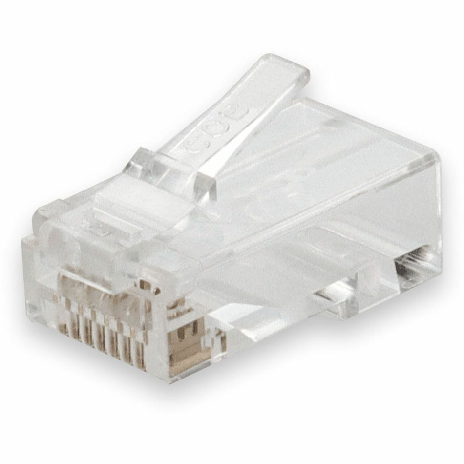 AddOn 100-Pack of RJ-45 Male Non-Terminated Connectors - ADD-CAT6CNCT-100PC