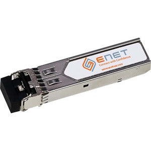 ENET Cisco Compatible SFP-10G-SR TAA Compliant Functionally Identical 10GBASE-SR SFP+ 850nm 300m DOM Duplex LC Multimode + FREE 1m 10G Aqua Multimode 50/125 Fiber Patch Cable (LC2-10G-1M) - SFP-10G-SR1-ENC