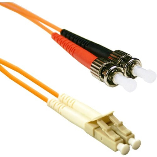 ENET 2M ST/LC Duplex Multimode 62.5/125 OM1 or Better Orange Fiber Patch Cable 2 meter ST-LC Individually Tested - STLC-2M-ENC