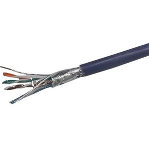 Weltron Cat 6 STP 550 MHz Solid Shielded Plenum CMP Cable - 1000 Feet - T2404L6SHP-PL