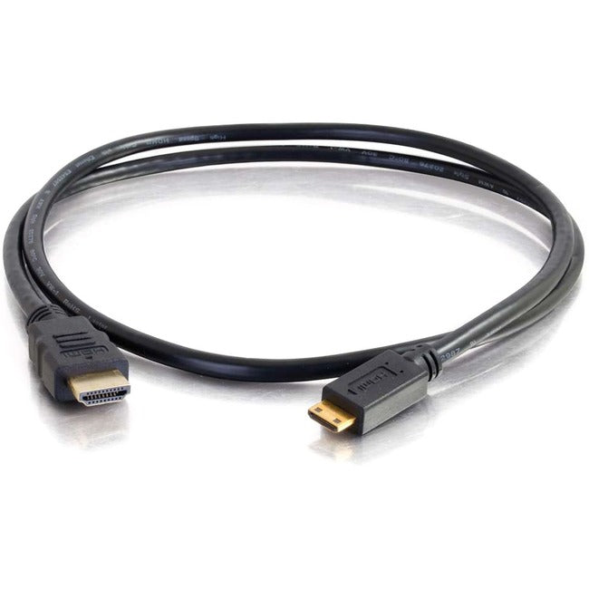 C2G 10ft 4K HDMI to HDMI Mini Cable with Ethernet - High Speed - 60Hz - M/M - 50620