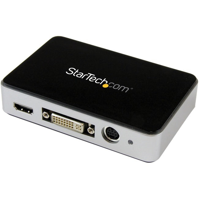 StarTech.com USB 3.0 Video Capture Device - HDMI / DVI / VGA / Component HD Video Recorder - 1080p 60fps - USB3HDCAP