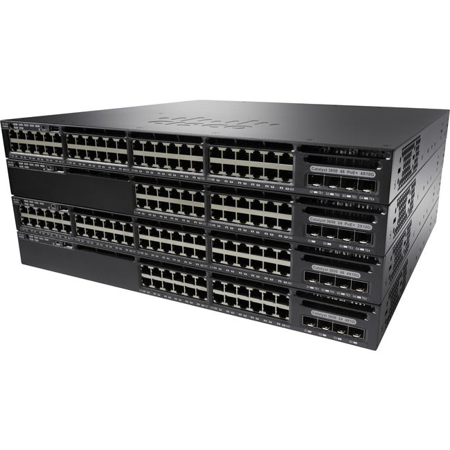 Cisco Catalyst WS-C3650-24PD Ethernet Switch - WS-C3650-24PD-L-RF