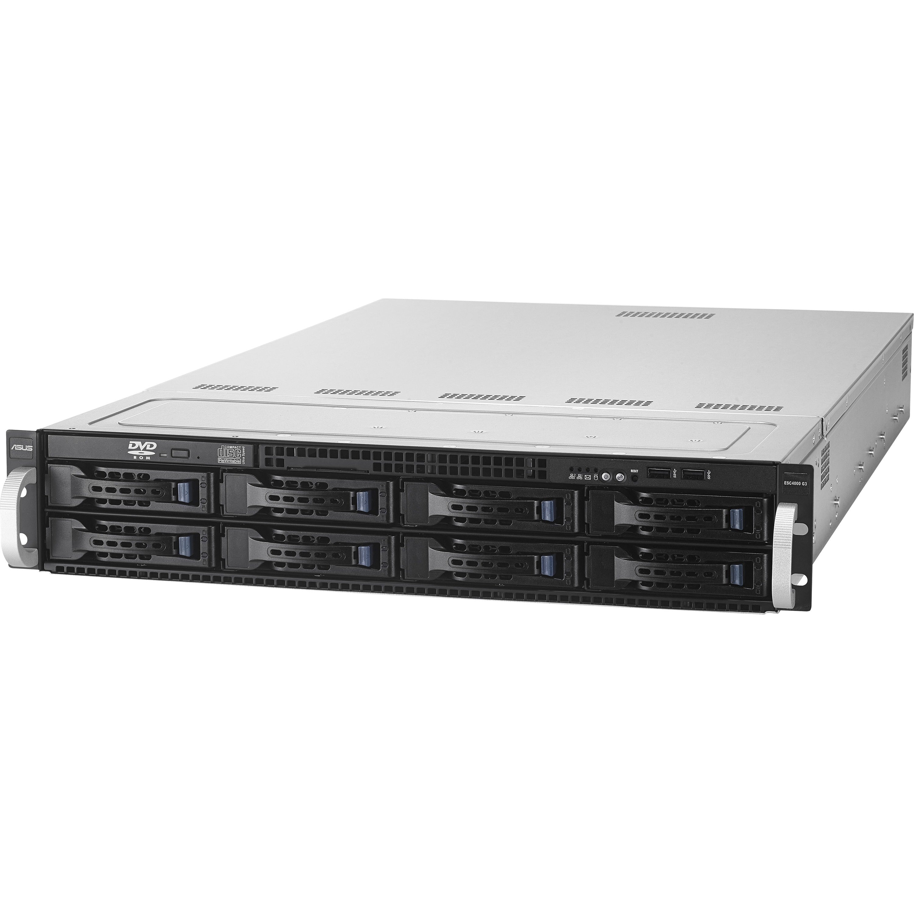 Asus Barebone System - 2U Rack-mountable - Socket LGA 2011-v3 - 2 x Processor Support - ESC4000 G3