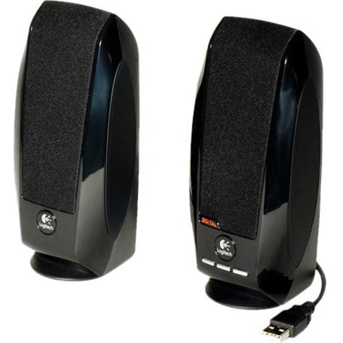 Logitech S150 2.0 Portable Speaker System - 1.20 W RMS - Black - 980-001004