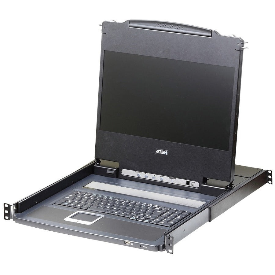 ATEN CL6700MW DVI Full HD LCD Console-TAA Compliant - CL6700MW