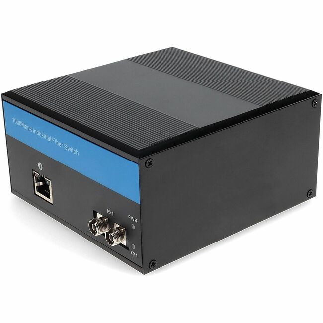 AddOn 1 10/100/1000Base-TX(RJ-45) to 1 1000Base-LX(FC) SMF 1310nm 20km Industrial Media Converter - ADD-IGMC-LX-1FC1