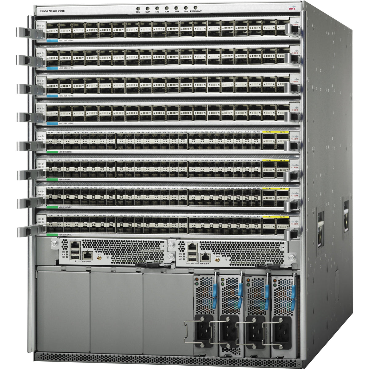 Cisco Nexus 9508 Switch Chassis - N9K-C9508-B3R8Q