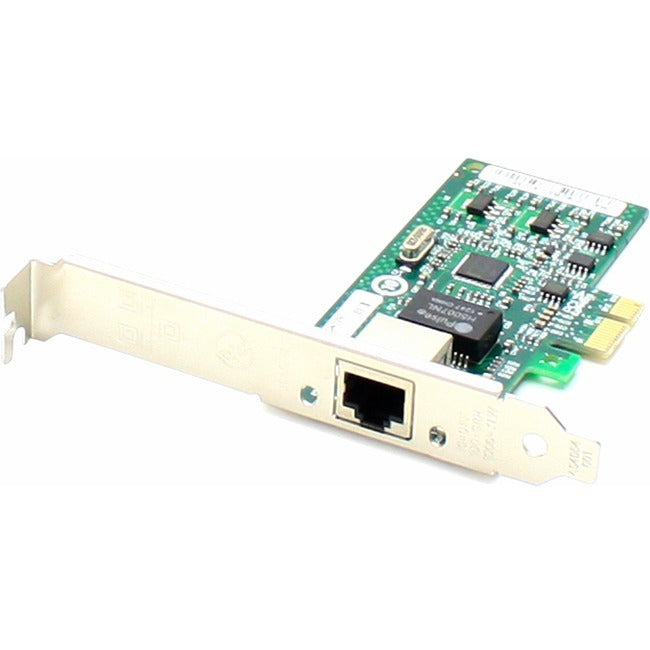 AddOn Intel I210T1 Comparable 10/100/1000Mbs Single Open RJ-45 Port 100m PCIe x4 Network Interface Card - I210T1-AO