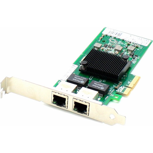 AddOn HP 652497-B21 Comparable 10/100/1000Mbs Dual Open RJ-45 Port 100m PCIe x4 Network Interface Card - 652497-B21-AO