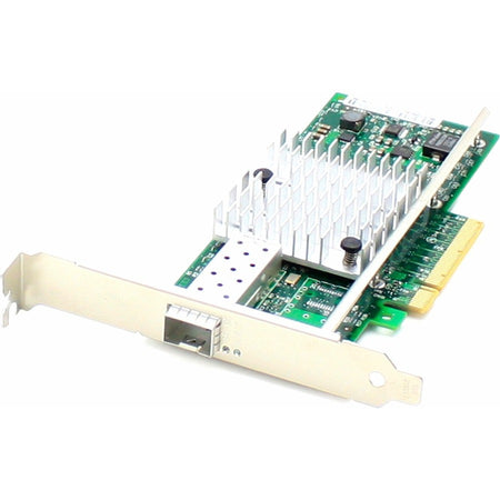 AddOn QLogic QLE3240-SR-CK Comparable 10Gbs Single SFP+ Port 300m Network Interface Card with 10GBase-SR SFP+ Transceiver - QLE3240-SR-CK-AO