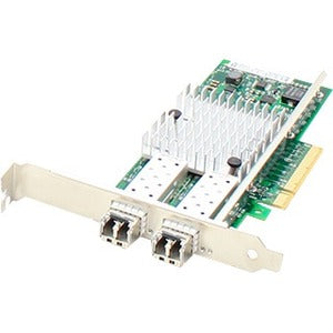 AddOn Intel E10G42BFSR Comparable 10Gbs Dual SFP+ Port 300m Network Interface Card with 2 10GBase-SR SFP+ Transceivers - E10G42BFSR-AO