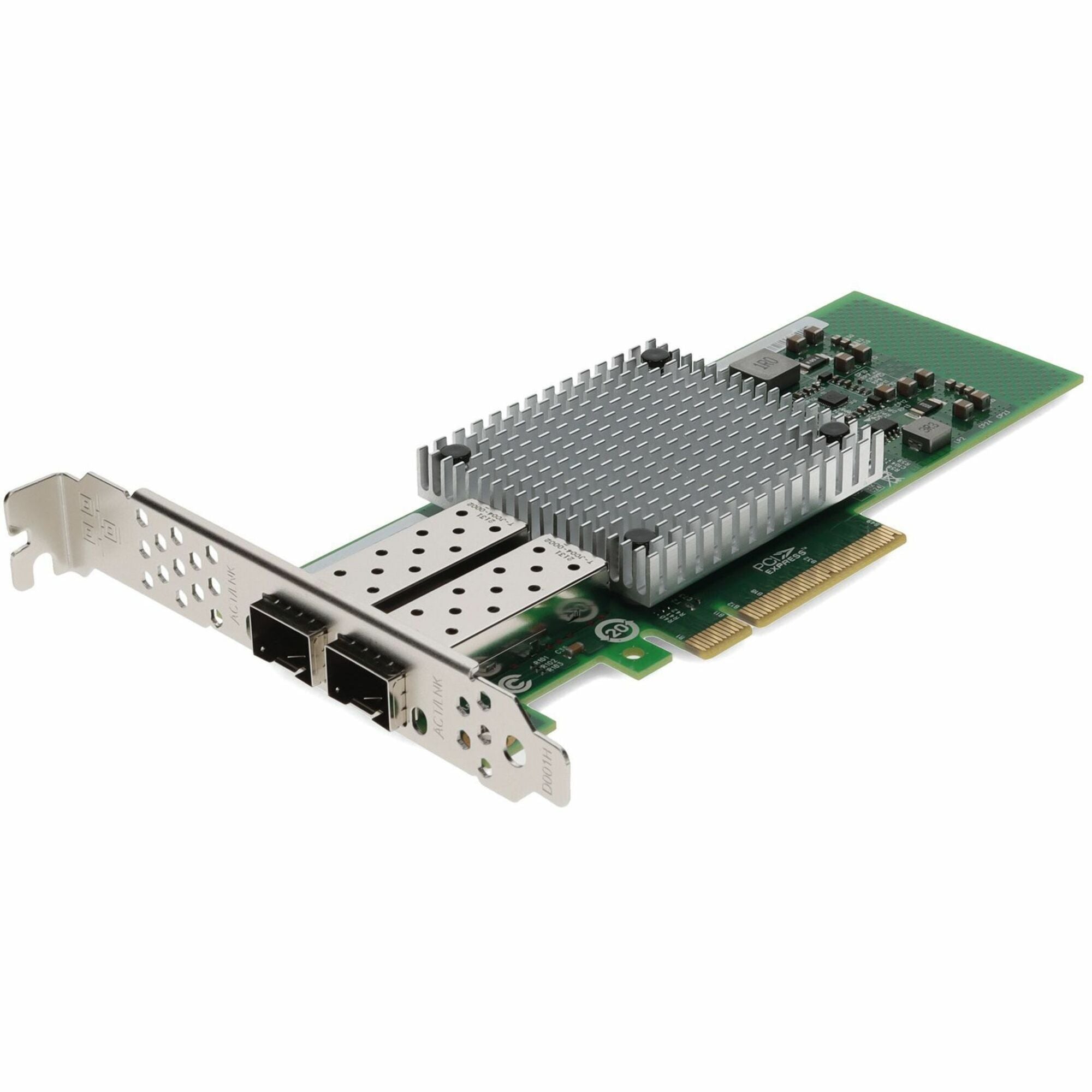 AddOn IBM 95Y3762 Comparable 10Gbs Dual Open SFP+ Port Network Interface Card with PXE boot - 95Y3762-AO