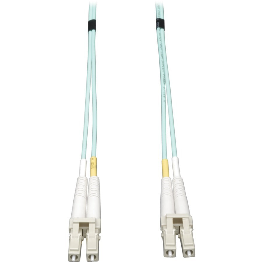 Eaton Tripp Lite Series 10Gb Duplex Multimode 50/125 OM3 LSZH Fiber Patch Cable (LC/LC) - Aqua, 4M (13 ft.) - N820-04M