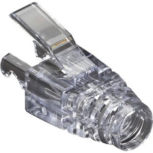 Black Box CAT5e EZ Boot - Clear, 25-Pack - C5EEZ-BOOT-CL